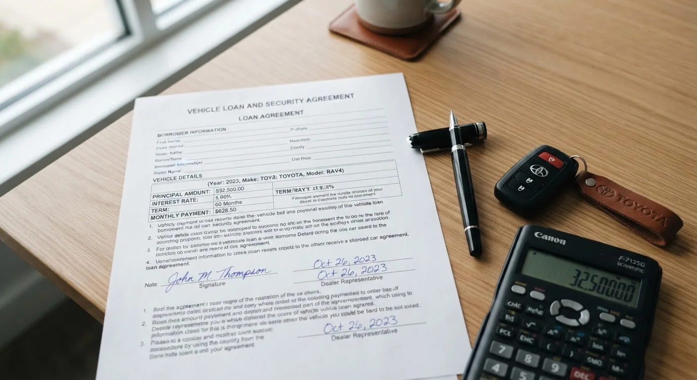 Auto Loan Terms Decoded: APR, Loan Term Length, and Down Payments