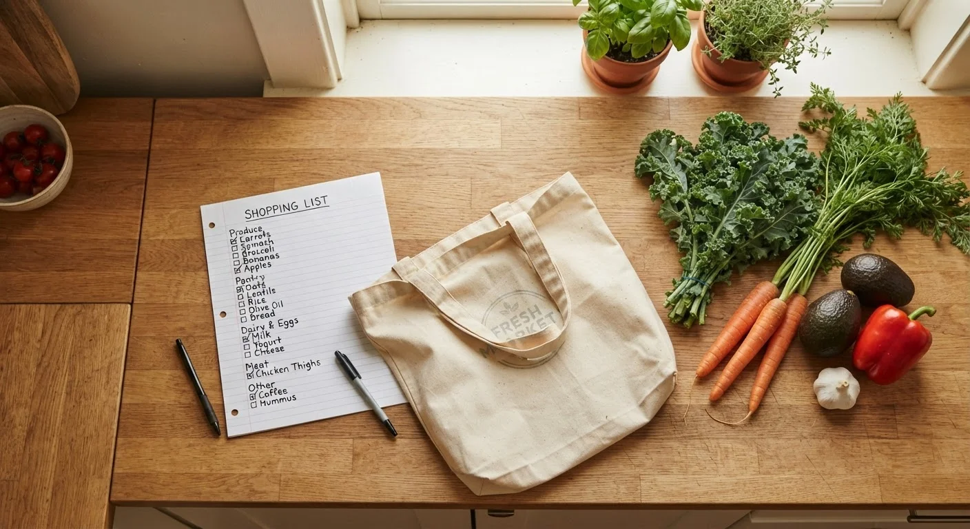 Building a Shopping List That Actually Holds Up in the Store