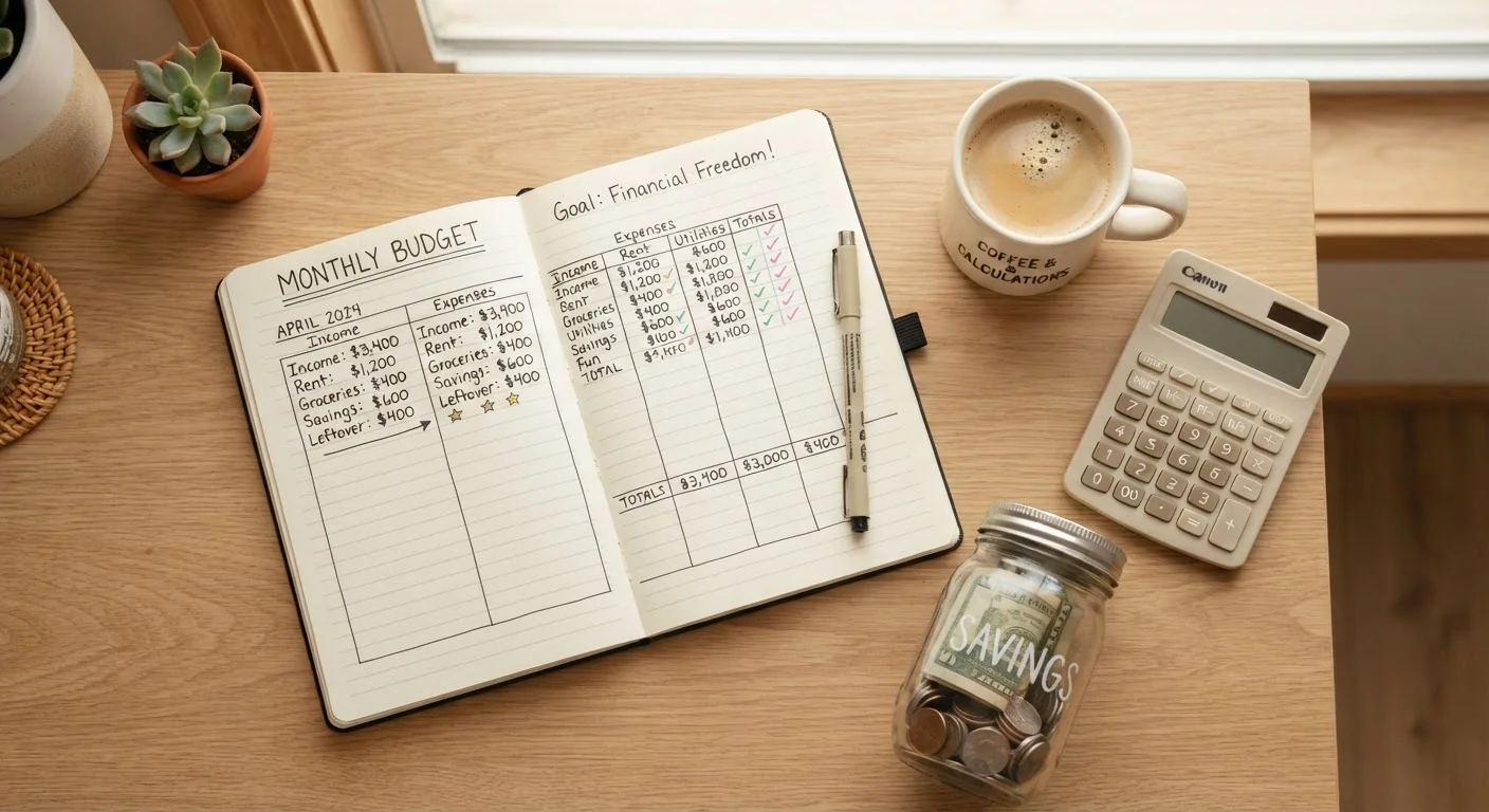 Building Your First Budget Around a Savings Goal