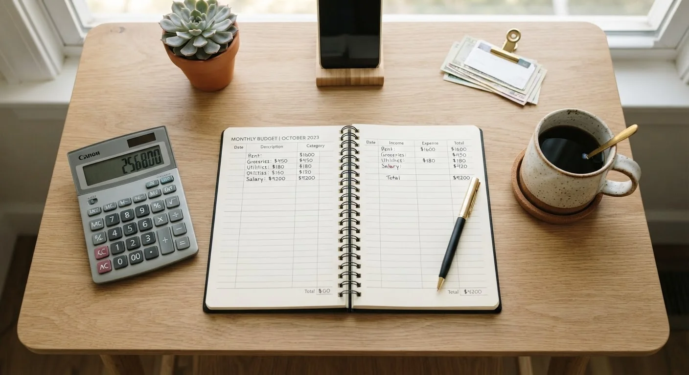 Building Your First Monthly Budget From Scratch