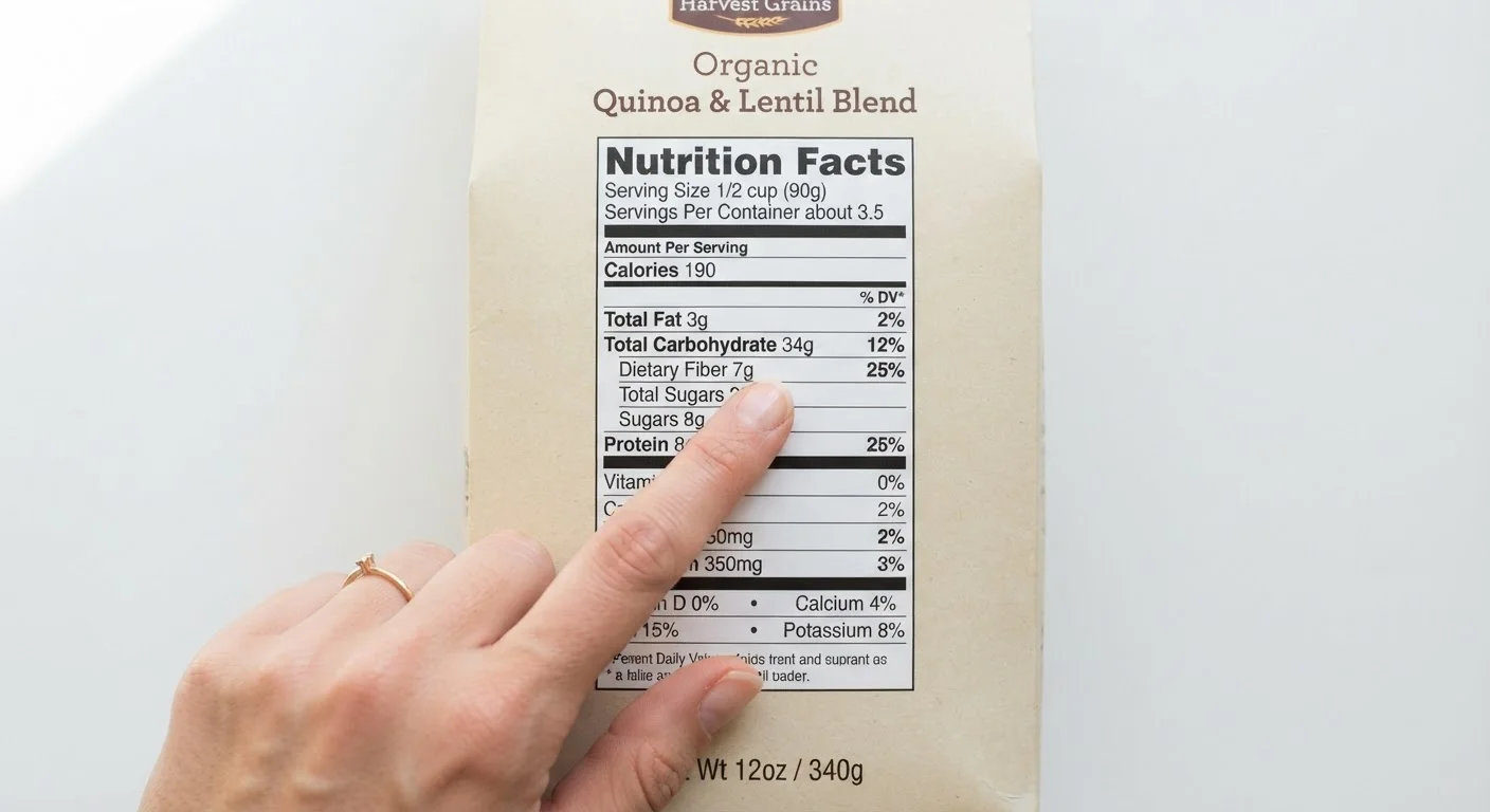 Reading a Nutrition Label Without the Guesswork