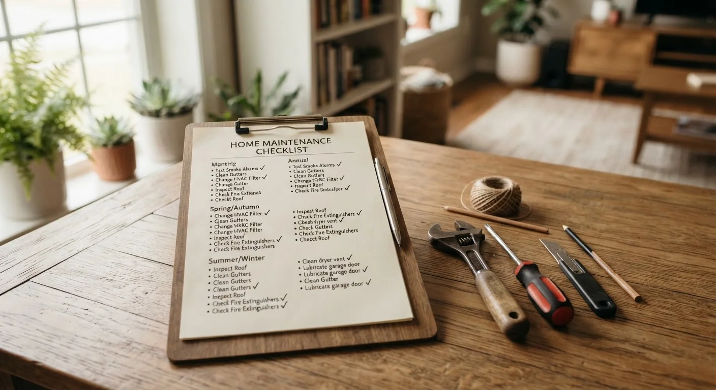 The Anatomy of a Home Maintenance Schedule