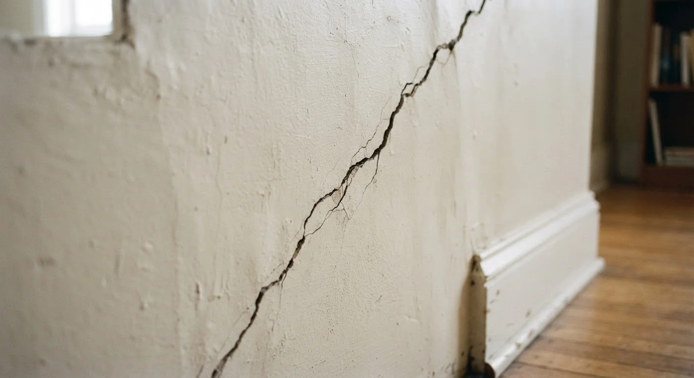 What That Crack in Your Wall Is Actually Telling You